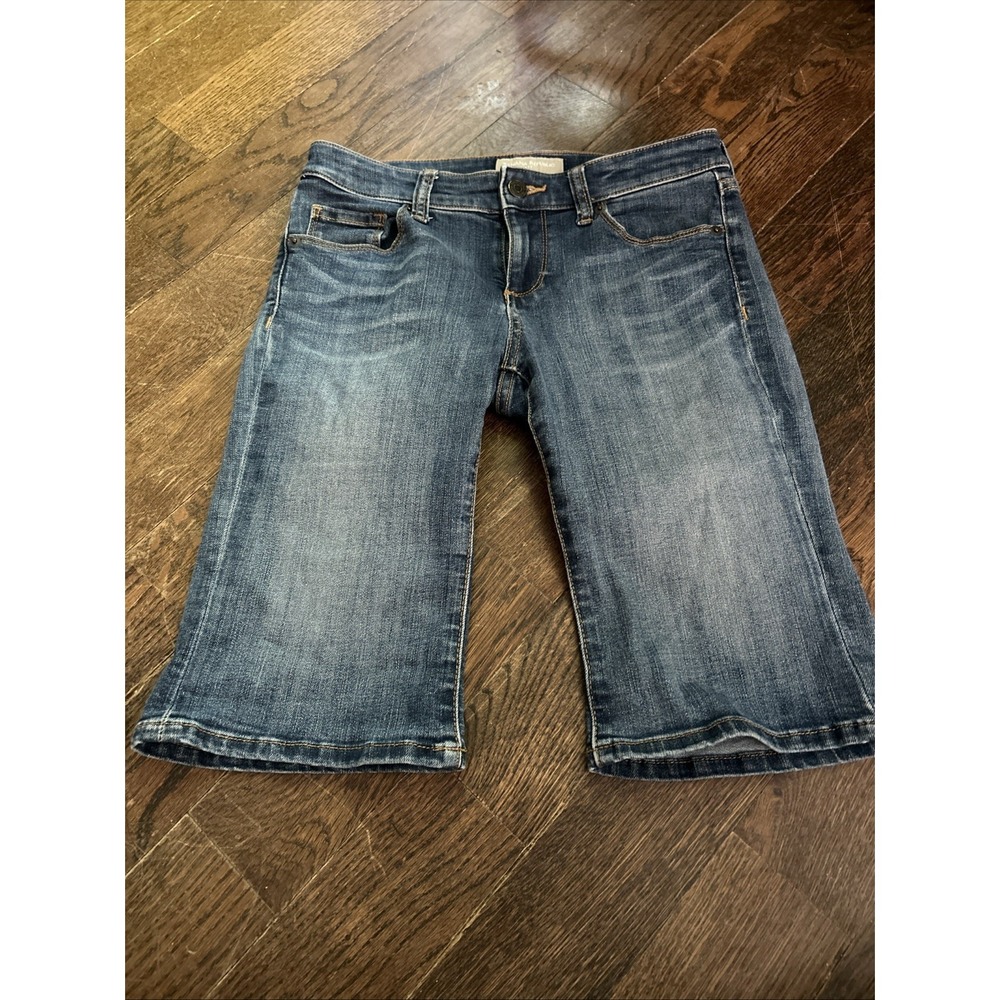 Banana Republic Size 26/2 Womens Shorts Jean Mid Rise Blue Denim